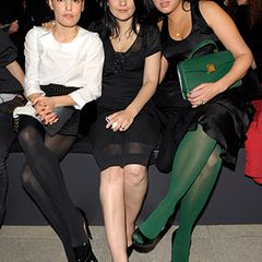 Nicolette Krebitz, Jasmin Tabatabai und Minu Barati-Fischer haben die beste Sicht auf die neue Kollektion von Boss Black.