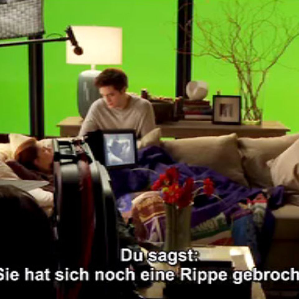 Bonusmaterial - Lacher und Patzer beim "Twilight"-Dreh über die Jahre.