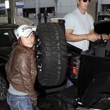 20. Januar 2010: Wladimir bringt seine Hayden zum Flughafen.