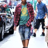 Passt alles: Pharrell Williams ist für sein eigenes Modelabel "Billionaire Boys Club" wohl das beste Model.
