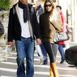 18. Februar 2007: Das frisch verliebte Paar gönnt sich ein romantisches Wochenende in Paris.