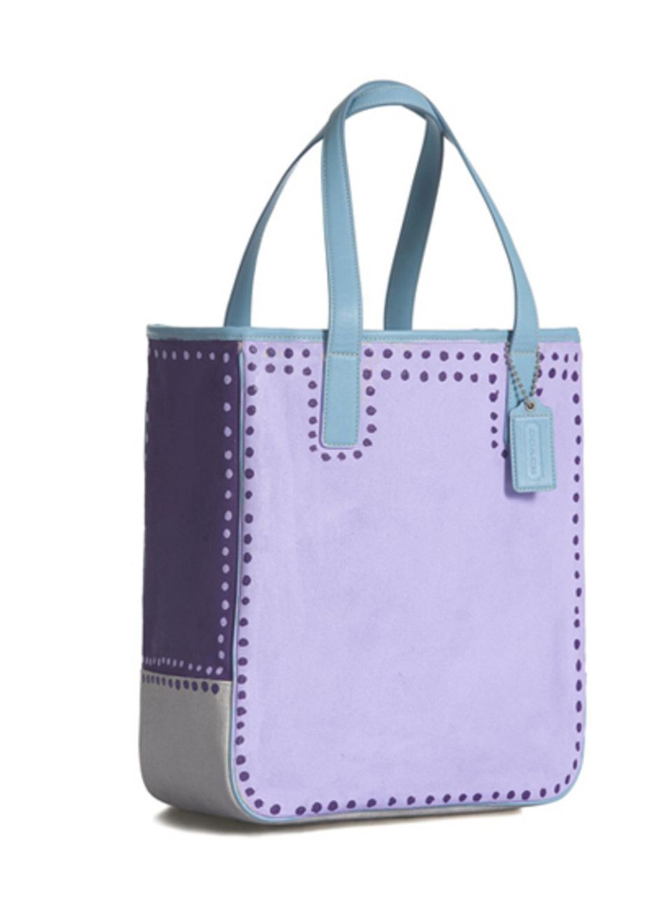 Coach bag: Brooke Shields