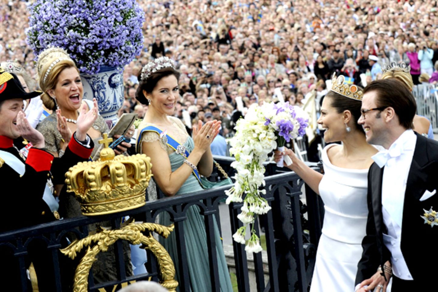 Schweden-Hochzeit: Victoria und Daniel - ein Paar feiert ...