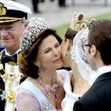 Für Königin Silvia und König Carl Gustav war es ein ebenso großer Freudentag wie für ihre Tochter.