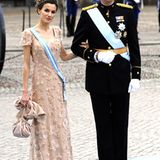 Prinzessin Letizia meistert den Weg gemeinsam mit ihrem Mann, Prinz Felipe von Spanien.