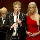 Martin Frost, Roland Pontinen und Malena Ernman sorgten ebenfalls für musikalische Untermalung und verzauberten das Brautpaar un
