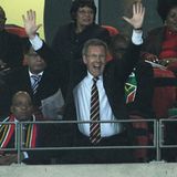 WM 2010: Der neue Bundespräsident Christian Wulff feiert die Leistung des deutschen Teams bei dieser Fußball-WM. Sie gewannen ge