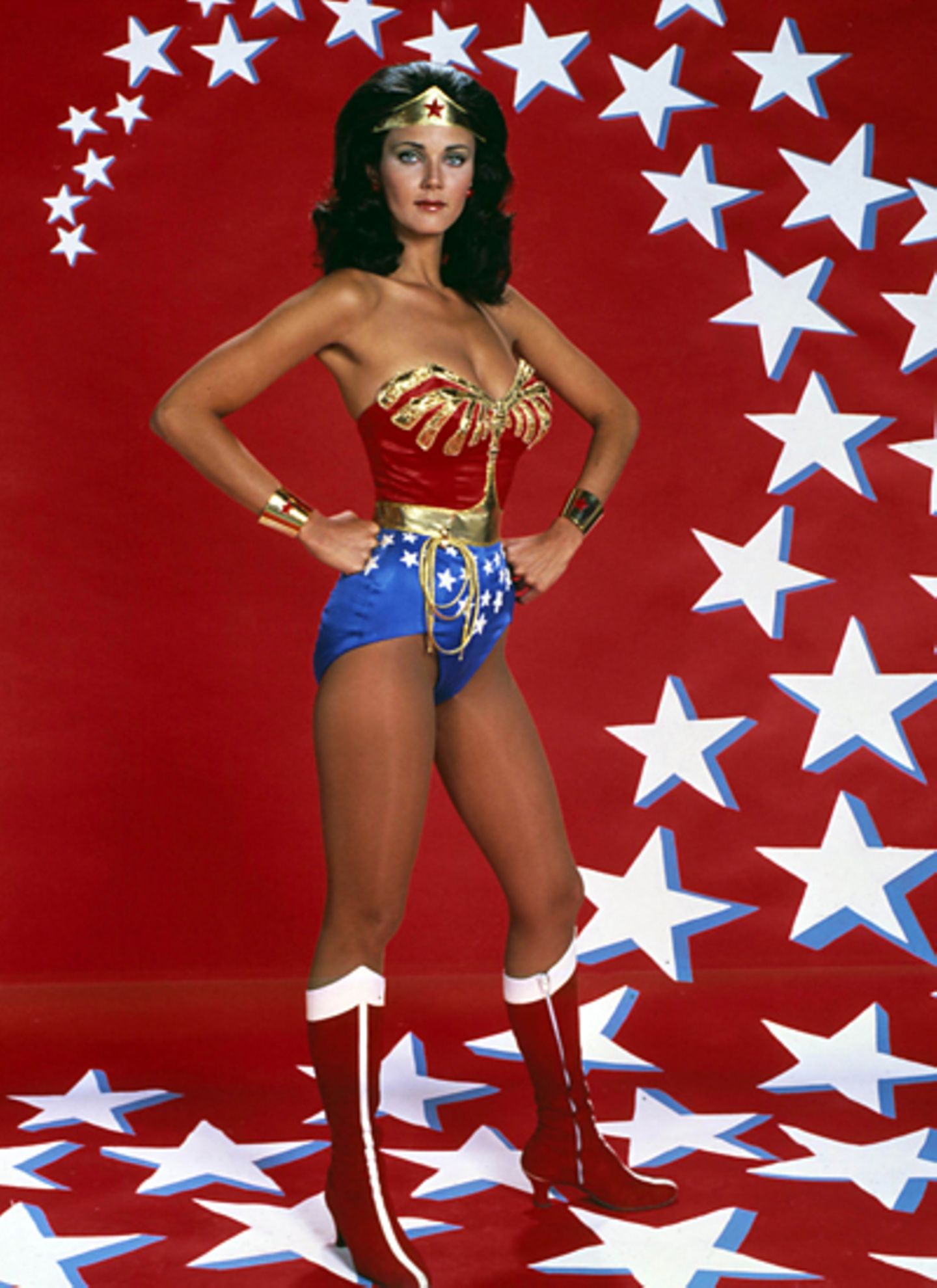 Lynda Carter hat als "Wonder Woman" in den 70er Jahren die Männerherzen höher schlagen lassen.