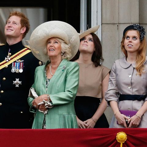 Herzogin Catherine, Prinz Harry, Herzogin Camilla, Prinzessin Eugenie, Prinzessin Beatrice