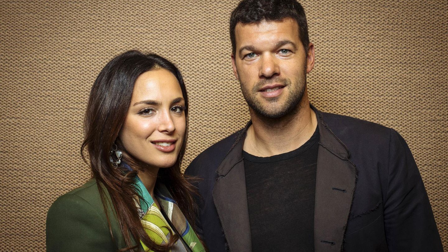 Michael Ballack Natacha Tannous Zartliche Kusse Gala De