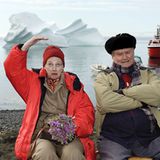 13. Juli 2011: Das dänische Königspaar Königin Margrethe und Prinz Henrik sind zur Zeit zu Besuch in Grönland. Die vierzehn-tägi