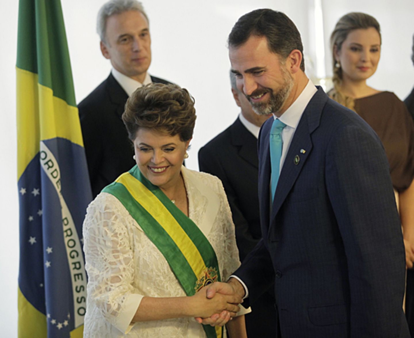 Royals Königs bei der Arbeit 2011 GALA.de