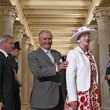 8. Juni 2011: Königinnen-Schieben auf dem Capitol: Prinz Henrik und Königin Margrethe von Dänemark besuchen gerade Washington.