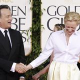 Tom Hanks schäkert mit Tilda Swinton.
