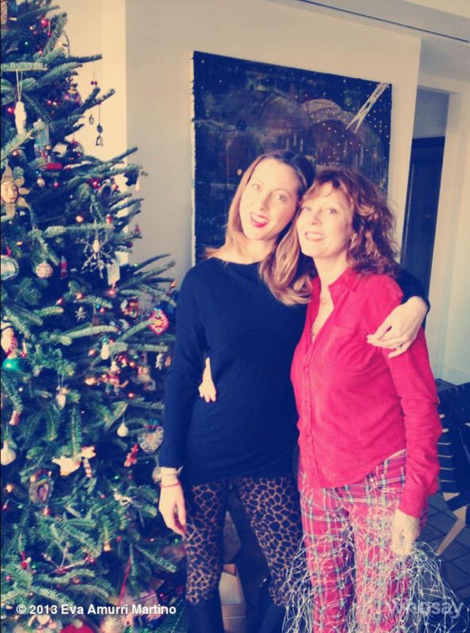 Susan Sarandon und Tochter Eva Amurri Martino genießen die Weihnachtszeit gemeinsam. Susan Sarandon und Tochter Eva Amurri Martino genießen die Weihnachtszeit gemeinsam.