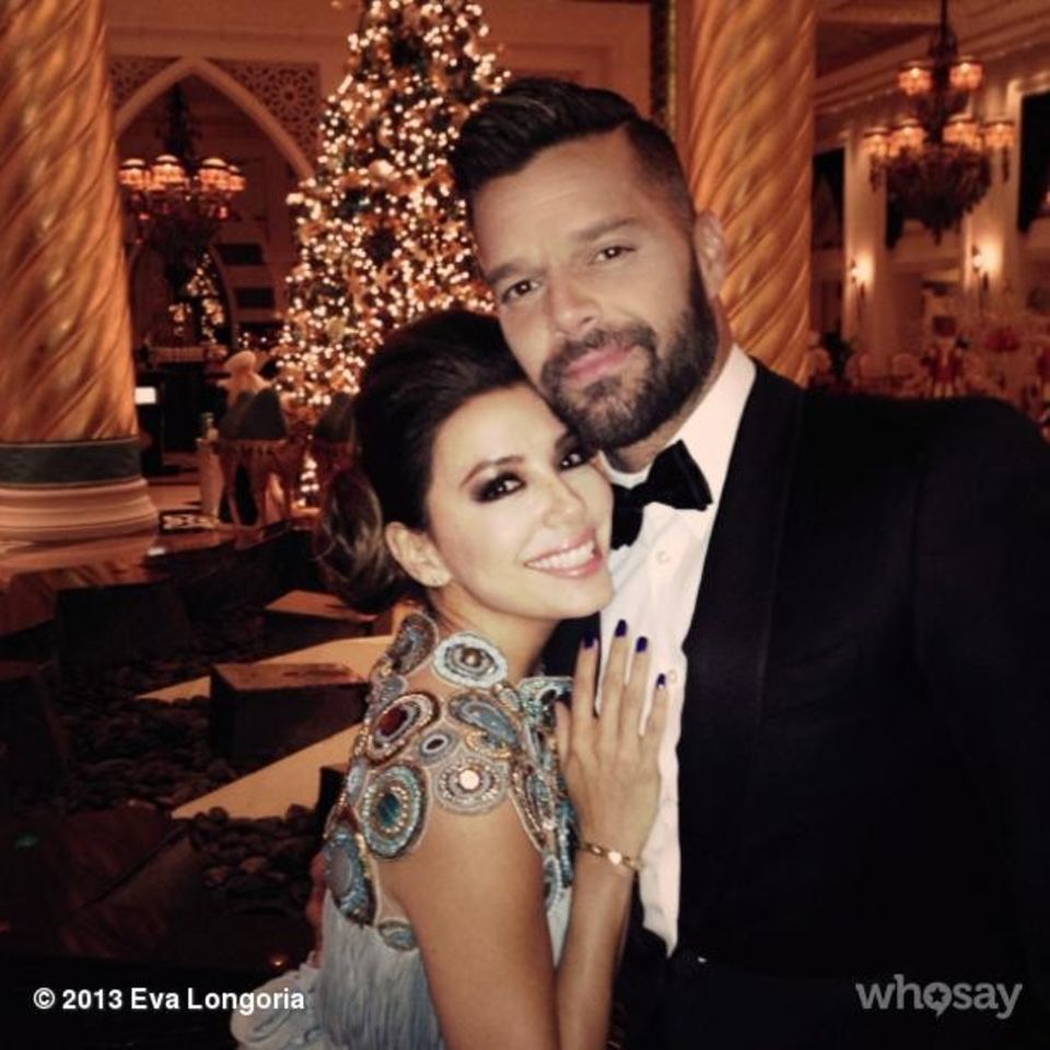 Eva Longoria und Ricky Martin besuchen die "Global Gift Humanitarian Award Gala" in Dubai. Eva Longoria und Ricky Martin besuchen die "Global Gift Humanitarian Award Gala" in Dubai.