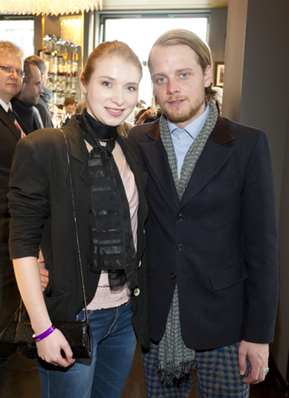 Die Schauspieler Constanze Wächter und Stefan Konarske amüsierten sich in der Catwalk-Bar Die Schauspieler Constanze Wächter und Stefan Konarske amüsierten sich in der Catwalk-Bar