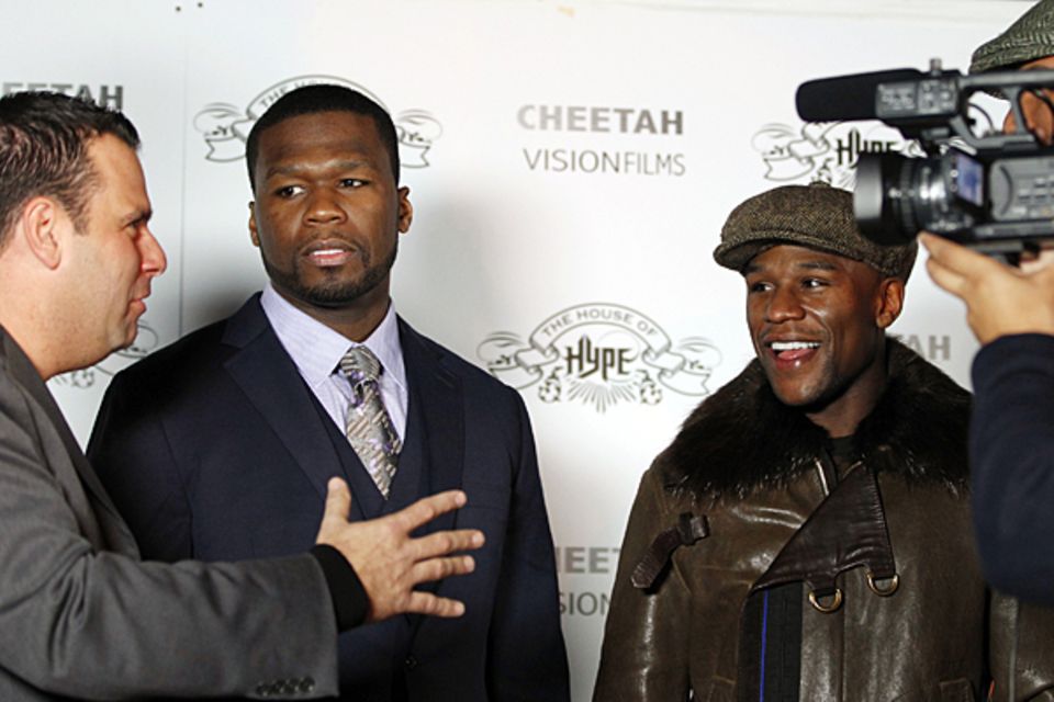 Der Produzent, der Rapper und der Boxer: Randall Emmett, 50 Cent und Floyd Mayweather erzählen von ihrer guten Zusammenarbeit in