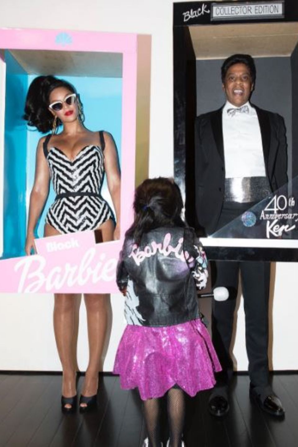 Beyonce Knowles und Jay-Z verkleidet als Barbie und Ken - und das auch noch originalverpackt!