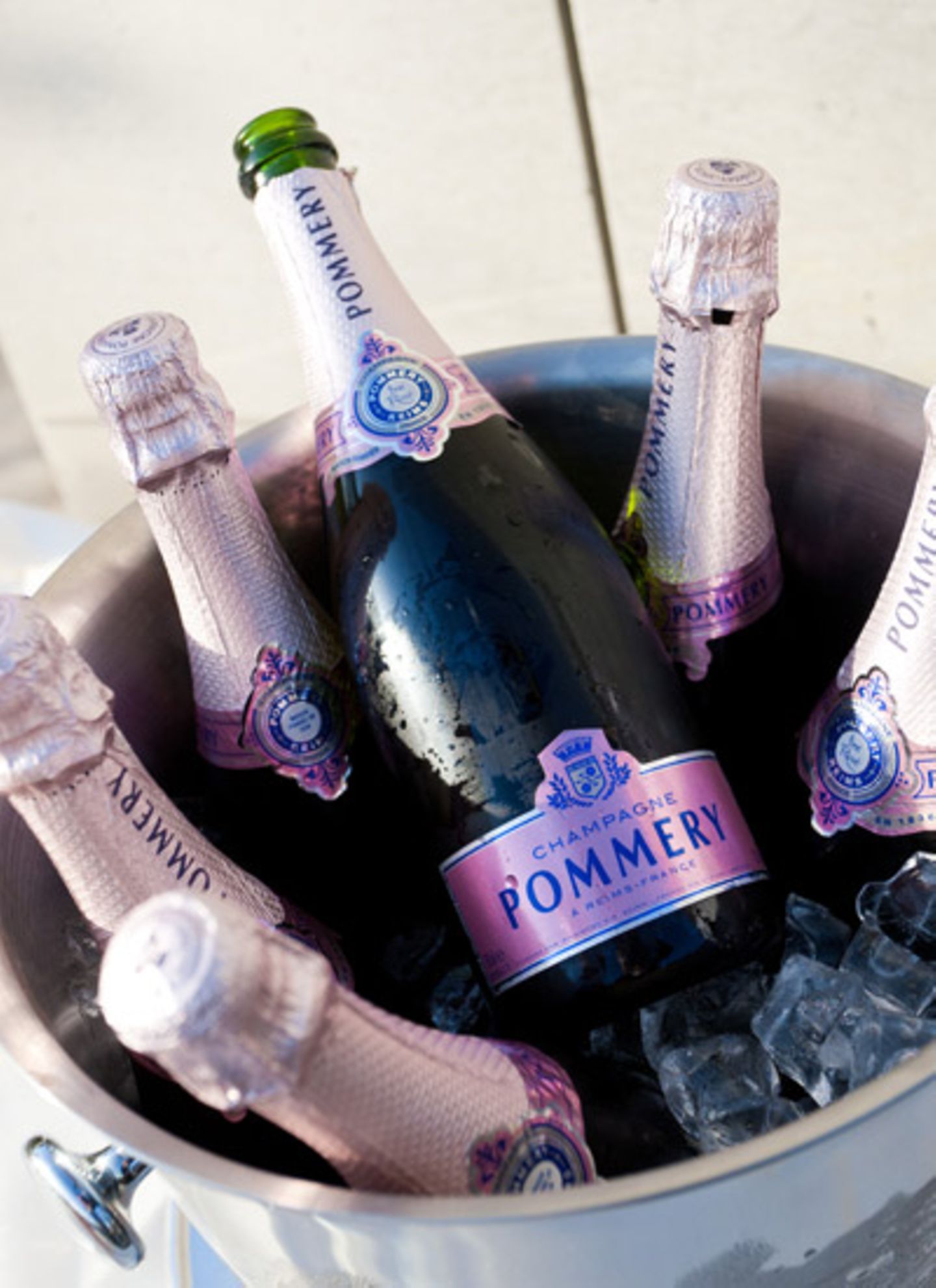 Der Champagner von Pommery sorgte für die perfekte Stimmung.