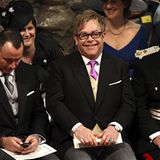 Elton John, hier mit Ehemann David Furnish (l.), ist schon ganz aufgeregt.