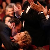 Filmfestival Cannes: Jean Dujardin wird als "Bester Hauptdarsteller" geehrt. Der erste Moment nach der Bakanntgabe gehört ihm un
