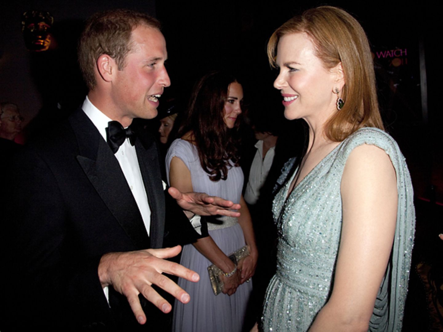 Staatsbesuch William und Kate: ... und auch Nicole Kidman.