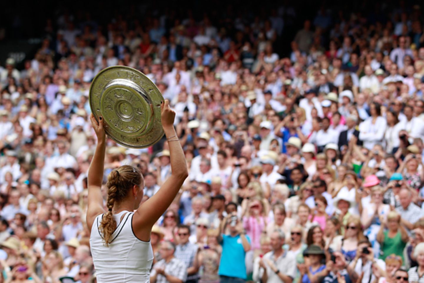 Wimbledon: Am Ende heißt die Siegerin Petra Kvitova.