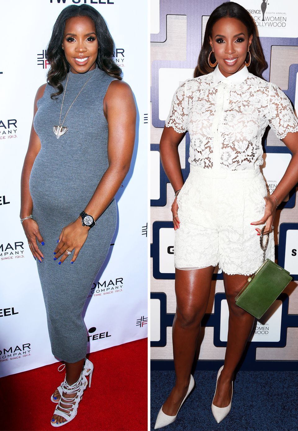 Kelly Rowland Zwischen diesen beiden Bildern liegt ein halbes Jahr. Kelly Rowland ist mit ihrem Körper rundum zufrieden. Anfang November kam ihr kleiner Titan Jewell zur Welt. Kelly Rowland Zwischen diesen beiden Bildern liegt ein halbes Jahr. Kelly Rowland ist mit ihrem Körper rundum zufrieden. Anfang November kam ihr kleiner Titan Jewell zur Welt.