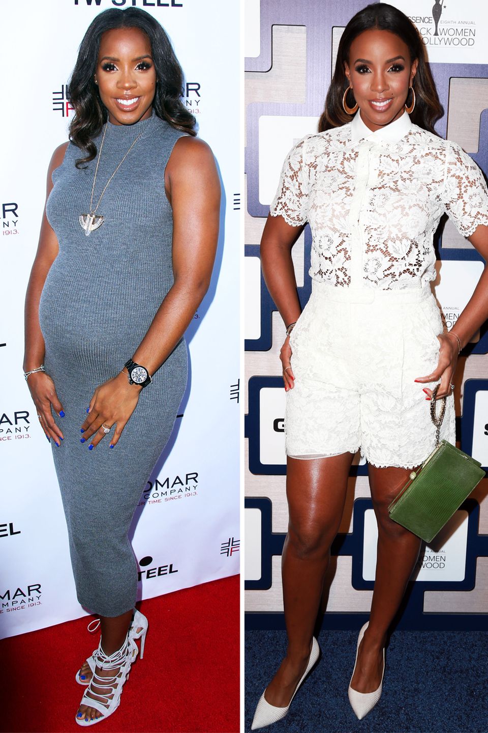 Kelly Rowland Zwischen diesen beiden Bildern liegt ein halbes Jahr. Kelly Rowland ist mit ihrem Körper rundum zufrieden. Anfang November kam ihr kleiner Titan Jewell zur Welt. Kelly Rowland Zwischen diesen beiden Bildern liegt ein halbes Jahr. Kelly Rowland ist mit ihrem Körper rundum zufrieden. Anfang November kam ihr kleiner Titan Jewell zur Welt.