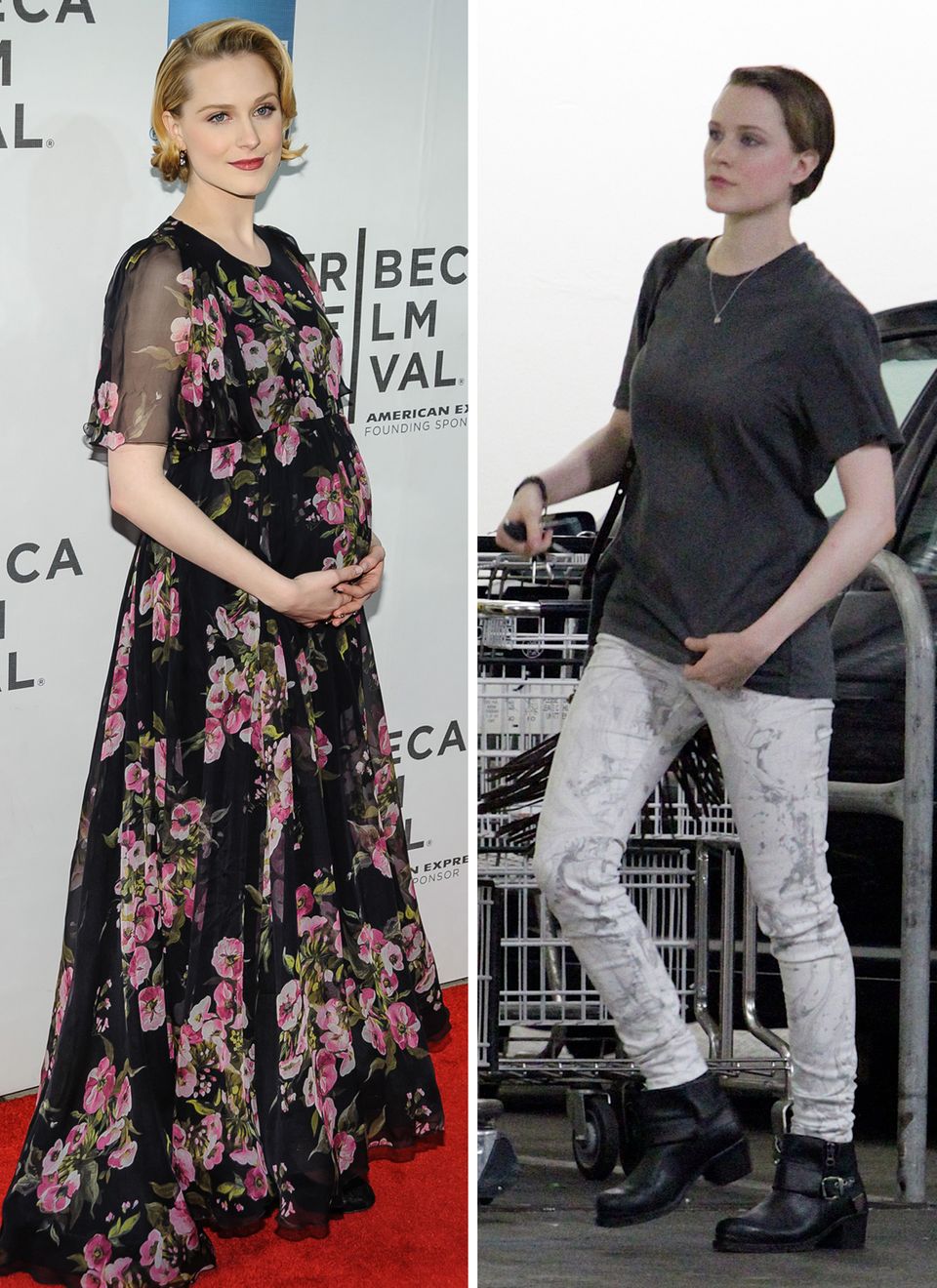 Evan Rachel Wood Ende Juli 2013 hat Evan Rachel Wood ihr Söhnchen zur Welt gebracht. Nur wenige Wochen später sieht sie wieder sehr schlank aus. Allerdings hatte sie auch während der Schwangerschaft - außer am Bauch natürlich - offenbar nicht viel zugenommen. Evan Rachel Wood Ende Juli 2013 hat Evan Rachel Wood ihr Söhnchen zur Welt gebracht. Nur wenige Wochen später sieht sie wieder sehr schlank aus. Allerdings hatte sie auch während der Schwangerschaft - außer am Bauch natürlich - offenbar nicht viel zugenommen.