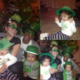 Familie Carey-Cannon feiert den St. Patrick's Day - selbstverständlich nicht ohne Verkleidung.