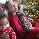 Familie Carey-Cannon wünscht allen "Merry Christmas".