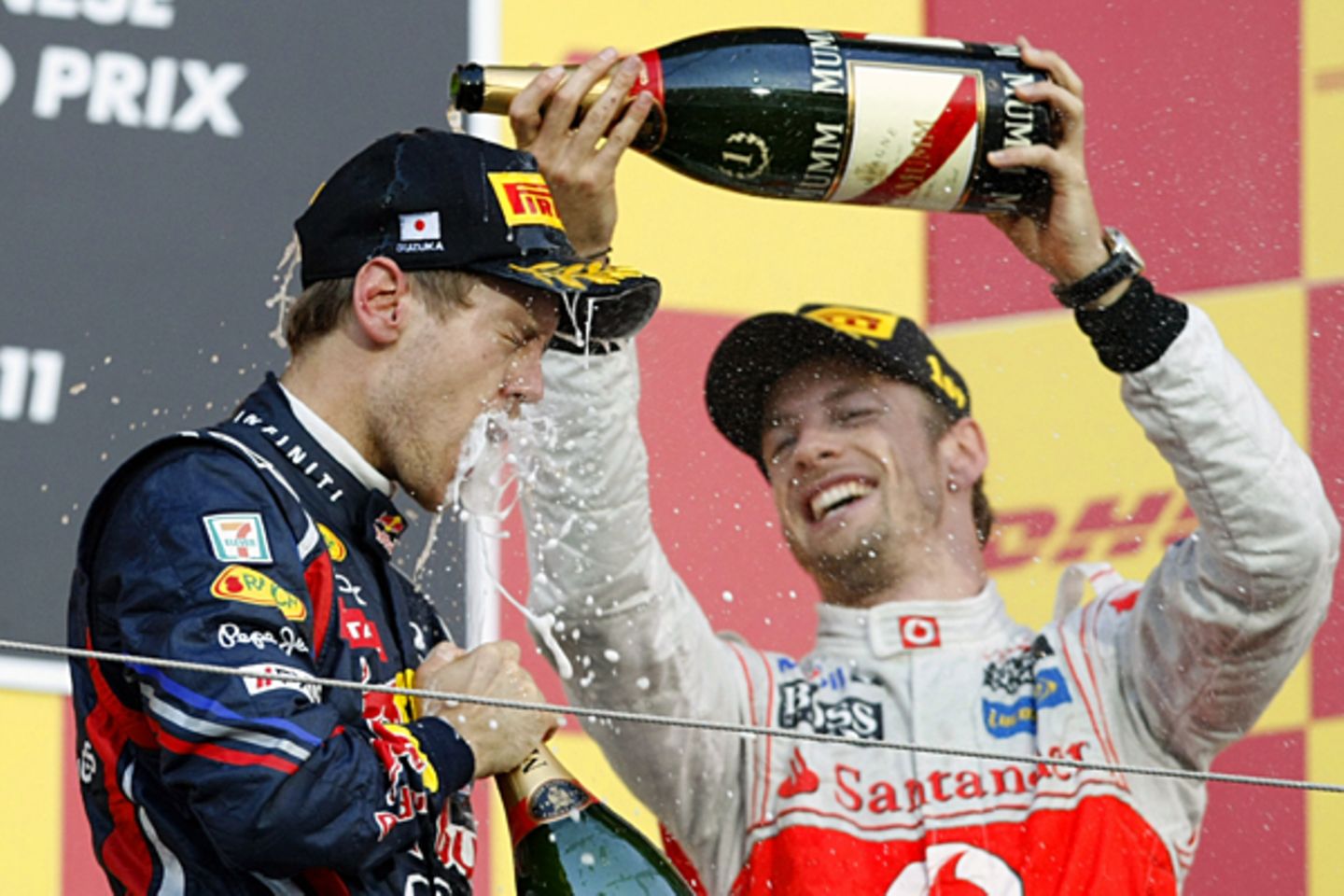 9. Oktober 2011: Sebastian Vettel ist zum zweiten Mal Weltmeister.