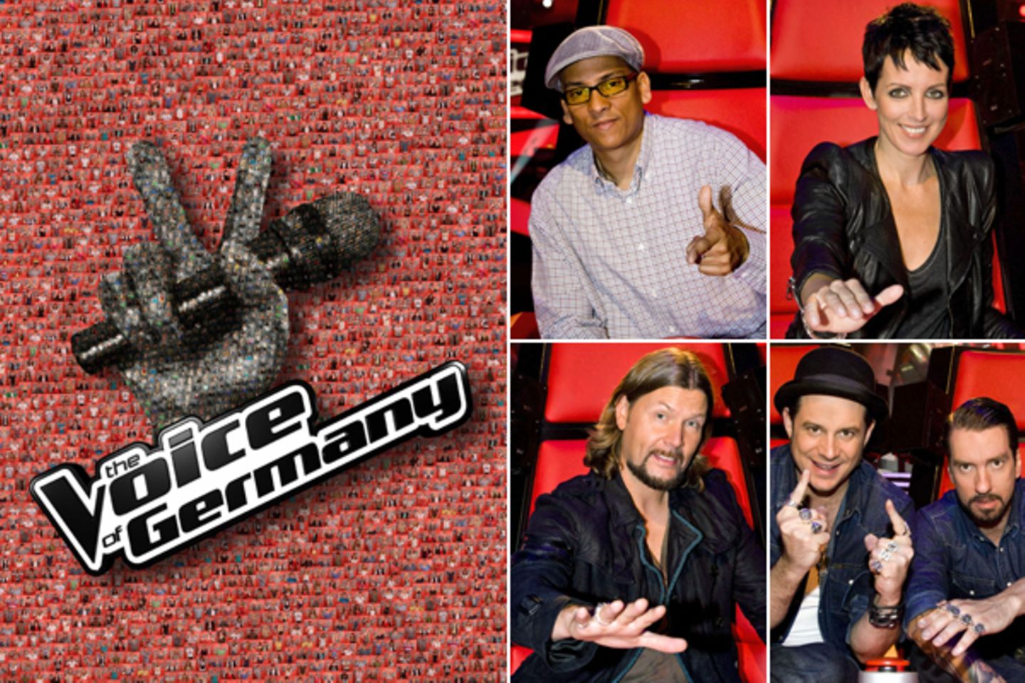 The Voice of Germany: Nena, Xavier Naidoo, Rea Garvey und die Band "The Bosshoss" suchen die schönste Stimme Deutschlands. Am 24