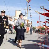 5. September 2012: Königin Margrethe und Gemahl Prinz Henrik besuchen die dänische Ostseeinsel Bornholm.