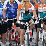4. November 2012: Gegen Krebs sitzt Goldie Hawn fest im Sattel. Die Schauspielerin fährt fast 50 Kilometer Fahrrad bei der "Dolp
