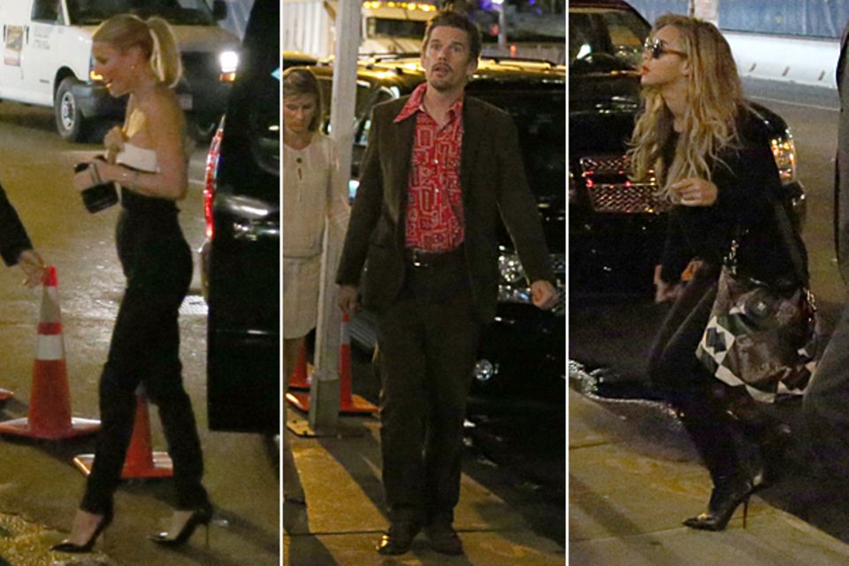 10. Oktober 2012: Gwyneth Paltrow feiert in einem New Yorker Restaurant ihren 40. Geburtstag nach. Da lassen sich auch andere St