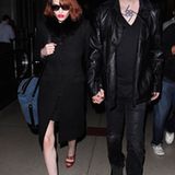 14. November 2012: Marilyn Manson und Lindsay Usich sind in Los Angeles unterwegs.