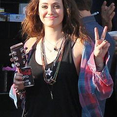 11. Dezember 2012: Emmy Rossum steht für "You're Not You" vor der Kamera.