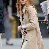 10. April 2012: Rooney Mara steht in Manhattan für "The Bitter Pill" vor der Kamera.