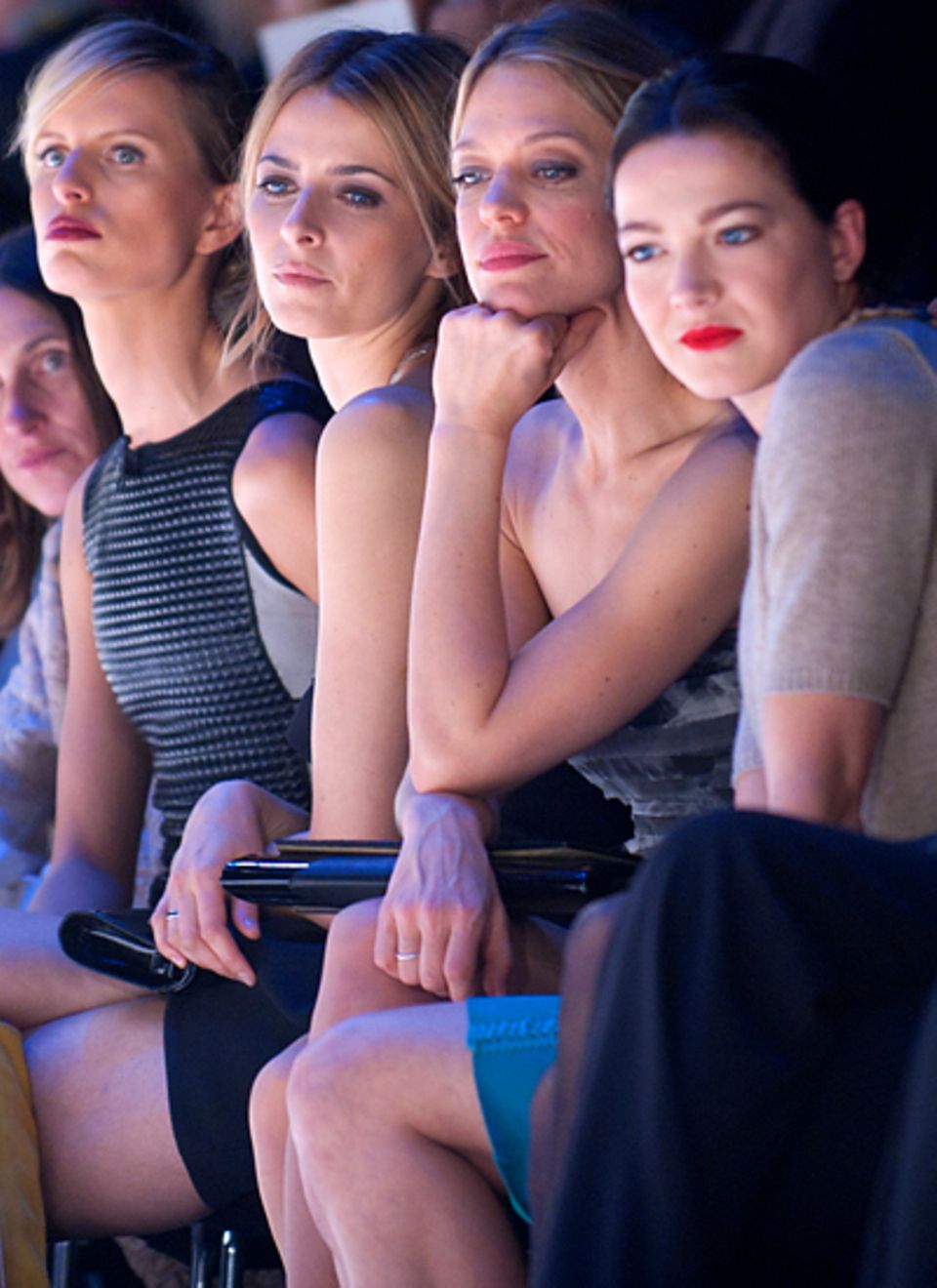 Fashion Week Berlin: Die Show von Lala Berlin zieht schöne Frauen wie Karolina Kurkova, Eva Padberg, Heike Makatsch und Hannah H