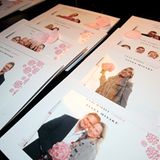 Die Mitarbeiter bei "Issey Miyake" haben sich für den Event mit einer eigenen Fotobox etwas ganz besonders Schönes einfallen las