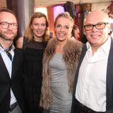 GALA-Modechef Marcus Luft, Astrid Saß, stellvertrende GALA- Chefredakteurin, ??? Drewalowski und Wolfgang Drewalowski