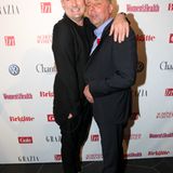 Star-Designer Michael Michalsky und GALA-Chefredakteur Peter Lewandowski halten sich für das Begrüßungsfoto ganz an das Motto de
