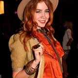 MTV-Moderatorin und DJane Palina Rojinski setzt auf romantischen Cowboy-Look.