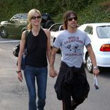 Heidi Klum und Anthony Kiedis  Auch Heidi hatte wilden Phasen: So ist sie 2003 einige Wochen mit "Red Hot Chili Peppers"-Frontmann Anthony Kiedis liiert. Trotz extrem kurzer Beziehungsdauer schwärmt der coole Rocker auch heute noch von unserem deutschen Exportschlager: "Was ich sagen kann, ist, dass Heidi ein wunderbarer Mensch ist. Die meisten sehen nur ihr Äußeres, aber darunter ist sie sehr sensibel und unglaublich clever."