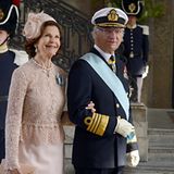 Die stolzen Großeltern: Königin Silvia und König Carl XVI. Gustav