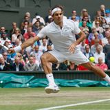 Der Schweizer Roger Federer spielt im Viertelfinale gegen den Russen Mikhail Youzhny.