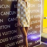 Fashion-Looks: Wie viele andere Stars ist auch Miranda Kerr ein Fan von Louis Vuittons Schachbrettmuster-Outfits.